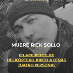 Muere Rick Sollo en accidente de helicóptero junto a otras cuatro personas