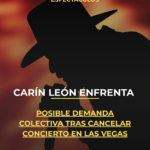 Carín León enfrenta posible demanda colectiva tras cancelar concierto en Las Vegas