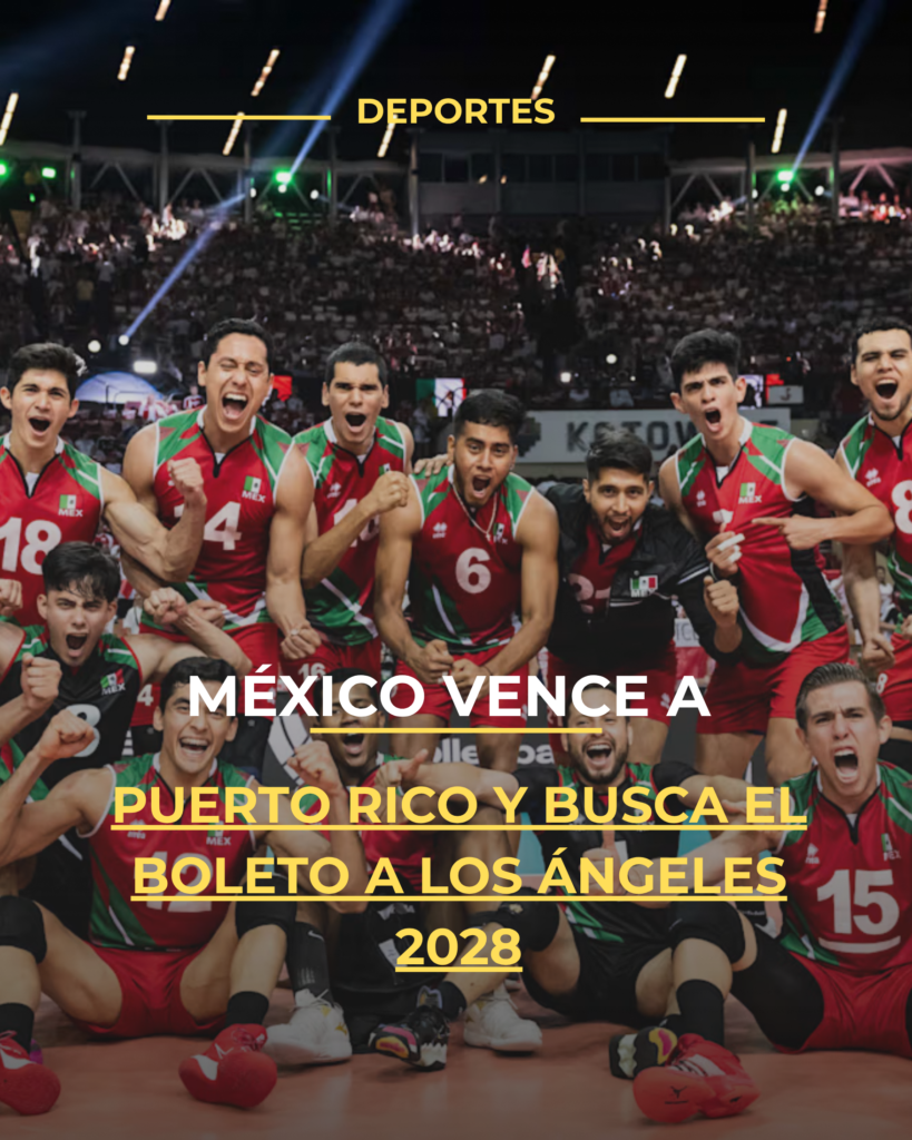 México vence a Puerto Rico y busca el boleto a Los Ángeles 2028