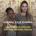 Zahara Jolie elimina legalmente el apellido Pitt tras decisión judicial