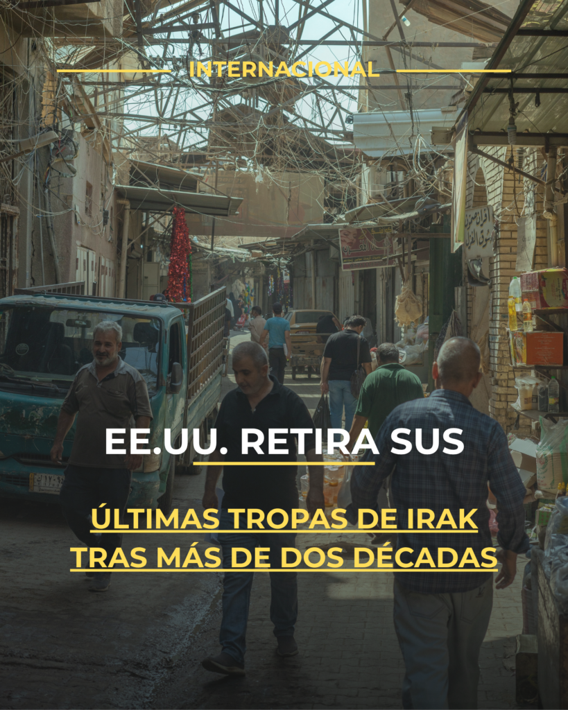 EE. UU. retira sus últimas tropas de Irak tras más de dos décadas