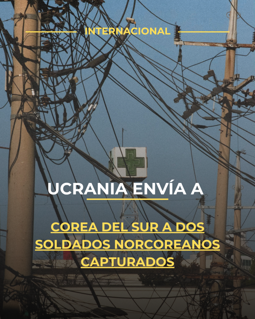 Ucrania envía a Corea del Sur a dos soldados norcoreanos capturados