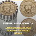 Trump lanza moneda conmemorativa que se agota en pocas horas