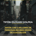 Tifón Dujuan golpea Japón: casi 2 millones de personas reciben orden de evacuación