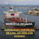 Noruega incauta buque ruso por deuda de 4 mil 220 mdd con Ucrania