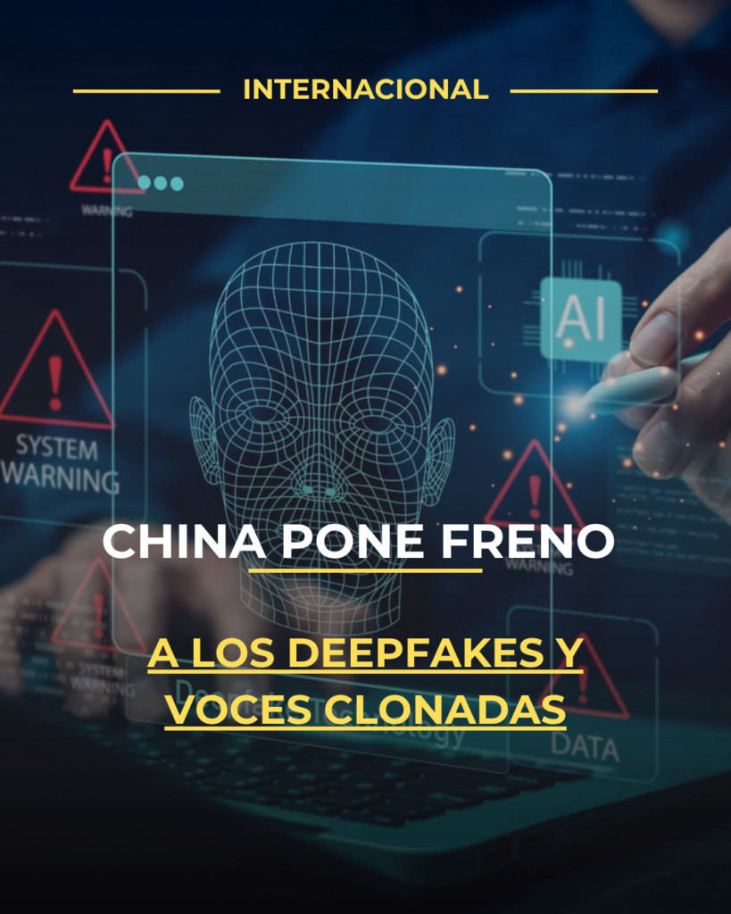 China pone freno a los deepfakes y voces clonadas