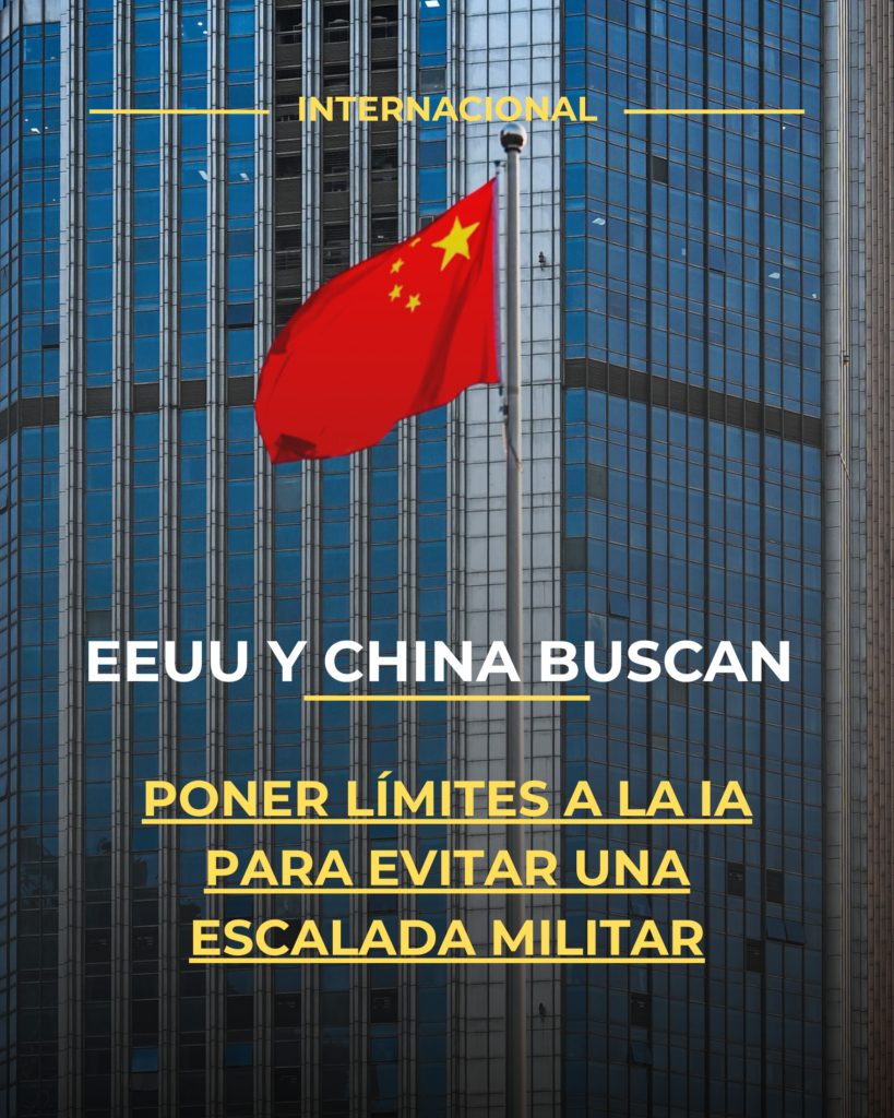EU y China buscan poner límites a la IA para evitar una escalada militar
