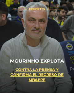 Mourinho explota contra la prensa y confirma el regreso de Mbappé