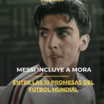Messi incluye a Gilberto Mora entre las 10 promesas del futbol mundial