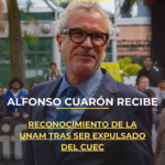 Alfonso Cuarón recibe reconocimiento de la UNAM tras ser expulsado del CUEC