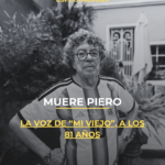Muere Piero, la voz de “Mi viejo”, a los 81 años