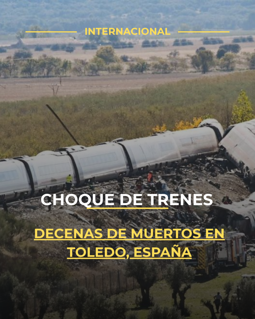 Choque de trenes de alta velocidad en España deja decenas de muertos en Toledo