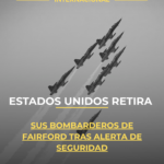 Estados Unidos retira sus bombarderos de Fairford tras alerta de seguridad