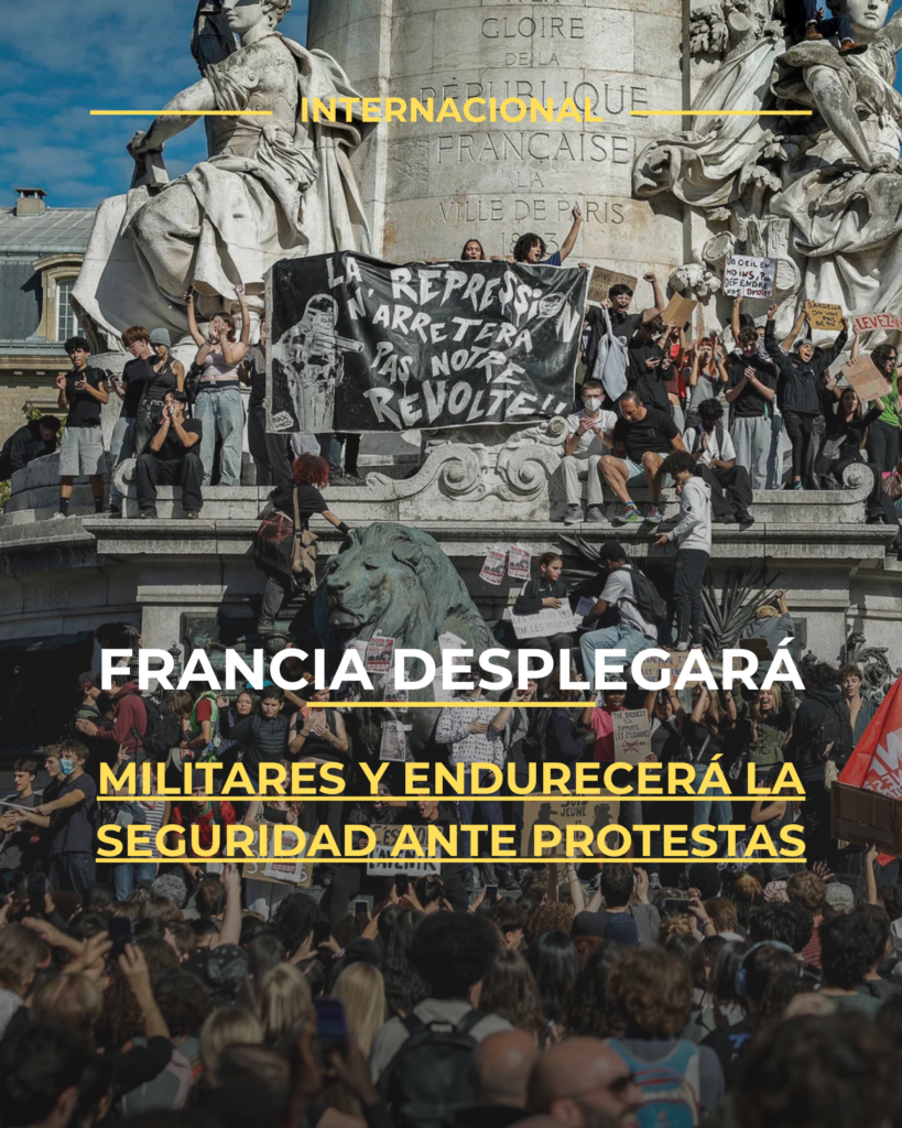 Francia desplegará militares y endurecerá la seguridad ante protestas