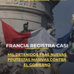 Francia registra casi mil detenidos tras nuevas protestas masivas contra el Gobierno