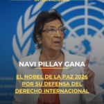Navi Pillay gana el Nobel de la Paz 2026 por su defensa del derecho internacional