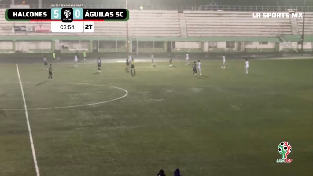 Halcones golean 5-0 a Real San Cosme y mantienen el invicto en la Liga TDP