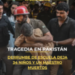 Tragedia en Pakistán: derrumbe de escuela deja 34 niños y un maestro muertos
