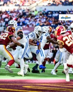 Colts derrota a Commanders en el juego de Londres de la NFL